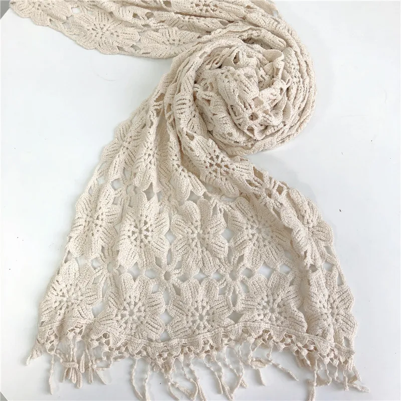 2025 Winter Warm Long Knitting Scarf new Women's Thick Scarves