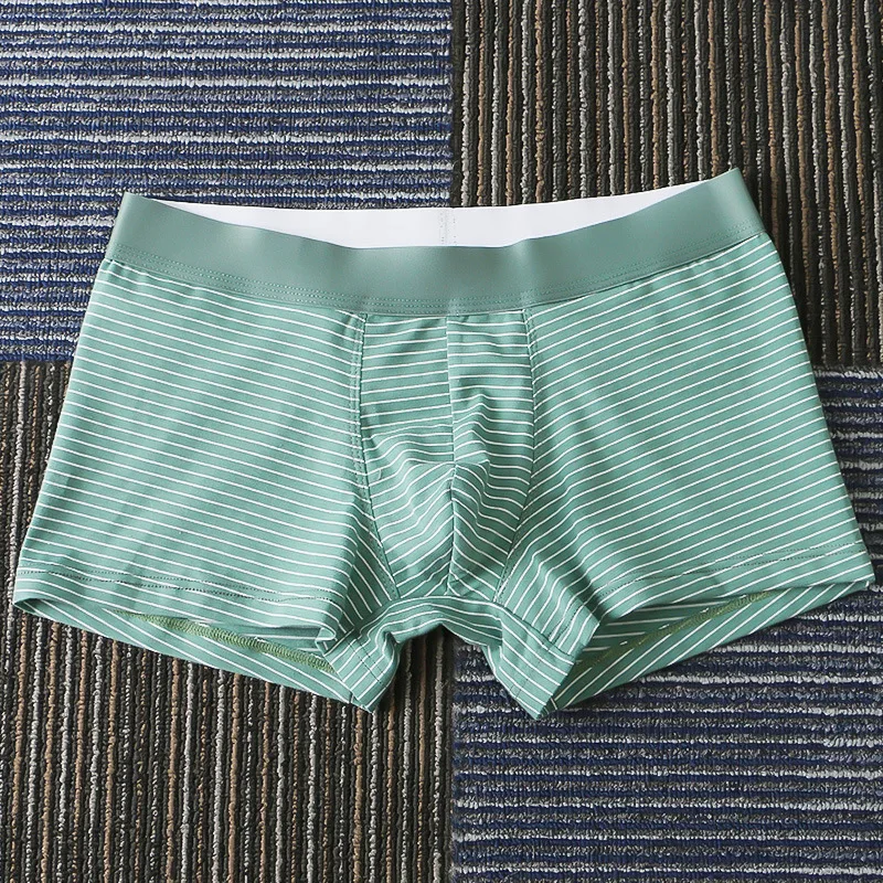 EXILIENS Striped Boxer Men Underwear Calzoncillos Slips Hombre Mens Boxers Cuecas Masculinas BoxerShorts Man Panties M-3XL 5963