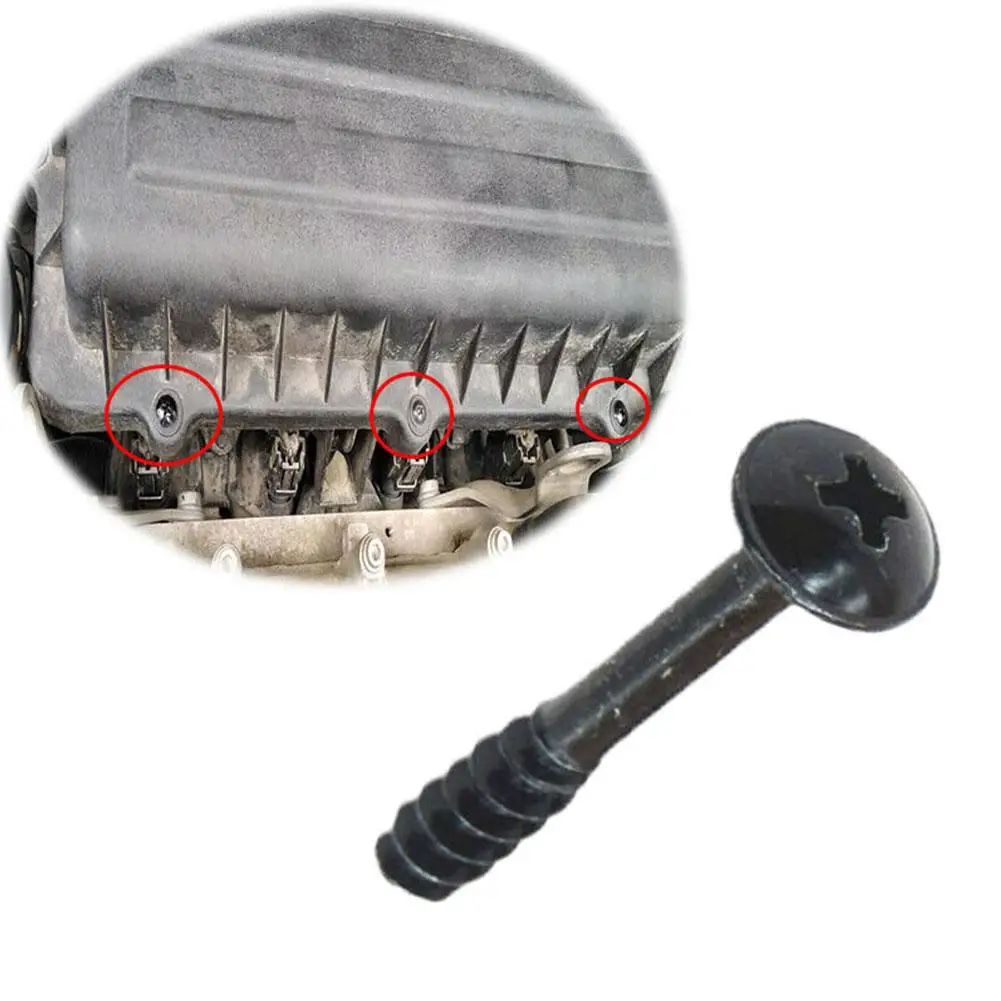 1Pcs Black Air Filter Cleaner Box Lid Retaining Screw For Vw Audi Seat Skoda X-Type Vauxhall N4L4