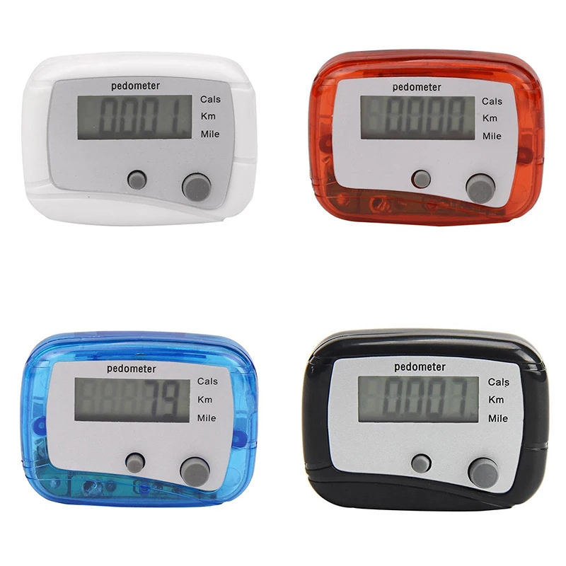 1~10PCS Walking Pedometer Pedometer Waterproof Multifunctional Sports Calorie Counting LCD Display