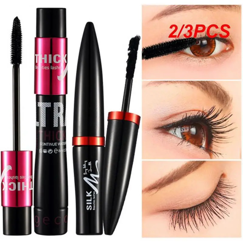 2/3PCS Lightweight And Easy To Use Mascara Cream Nature Curly Star Eyelashes Waterproof And Durable Eyelash Makeup Tool 240321