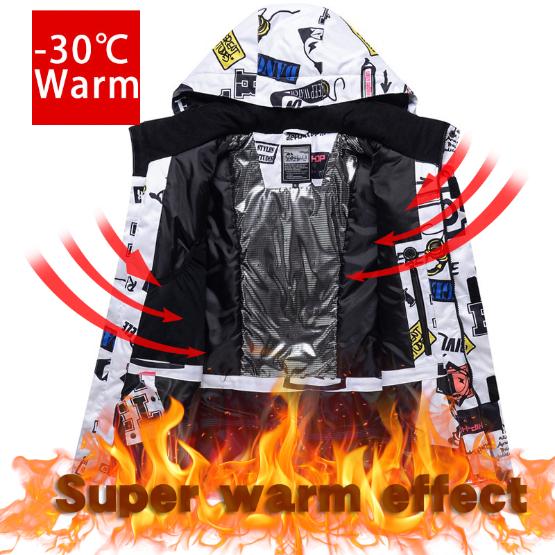 Ski Suit Men And Women Super Warm Thicken Waterproof Windproof Winter Snow Suits Skiing And Snowboarding Jackets + Pants Brands f2538