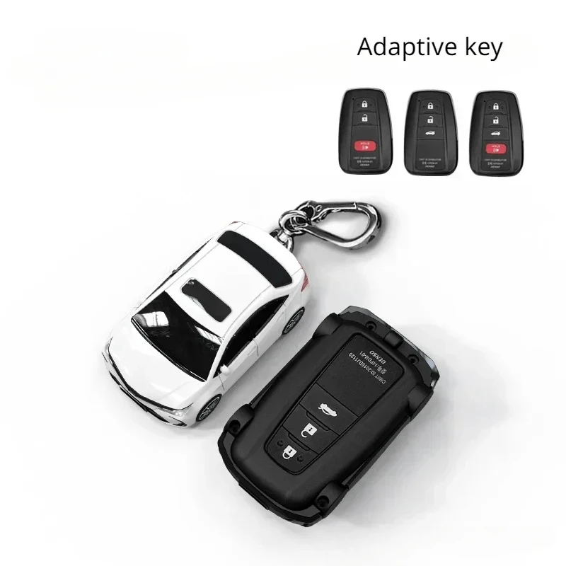 For Toyota Corolla Key Case Car Model Case 2025 Remote Control Protective new Cover Key Chain Accessory Surprise Gift Car Decoration