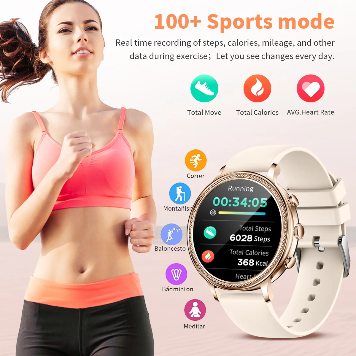 LIGE New GPS Track Women Smart Watch Men Blood Pressure Sport Watches Waterproof Bluetooth Call Digital Clock Ladies Smartwatch
