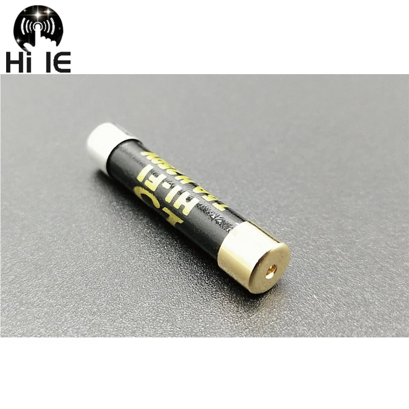 1pcs High-end HIFI Gold Silver Plated Nano Fuse CD Audio Amplifier Tube Amp Decoder Fuse Slow Blow Fuse 6x32mm 5x20mm