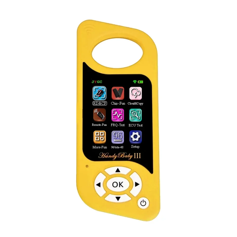 2023 JYGC JMD Handy Baby III Hand-held Auto Key Programmer for 4D/46/48/G/KING/Red Chip Copy 96bit 48 Chip Support Spanish