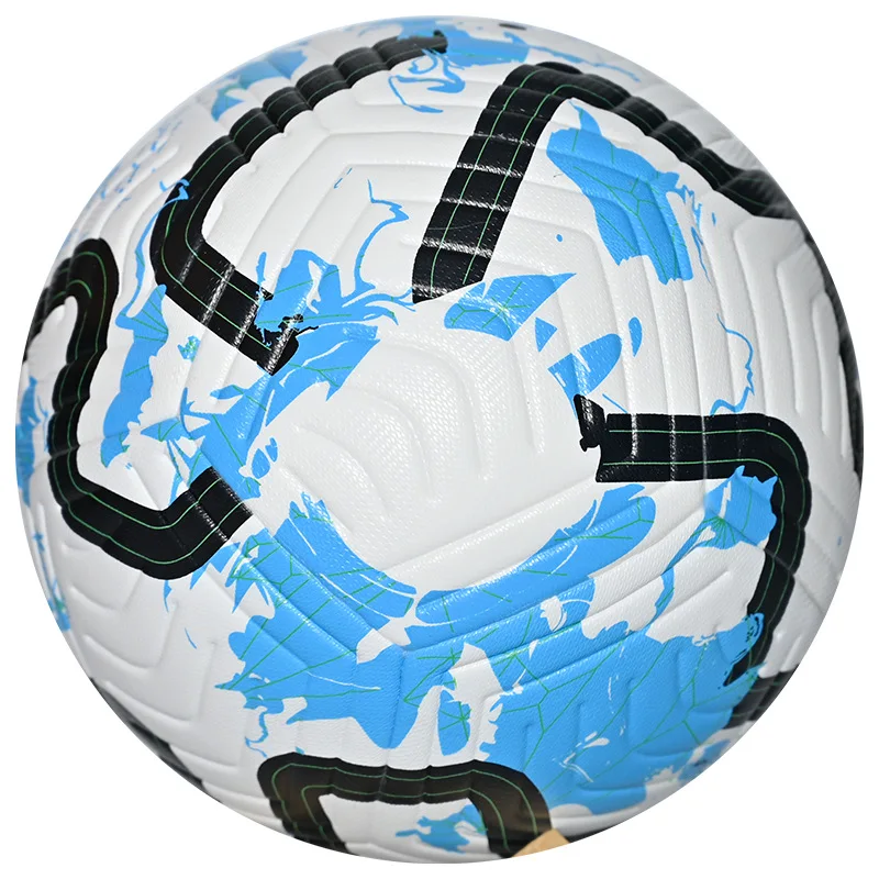 Professional Size 5 Football for Adults PU Anti-slip Anti-leakage Footy Ball Waterproof Grassland Training Match Soccer Ball