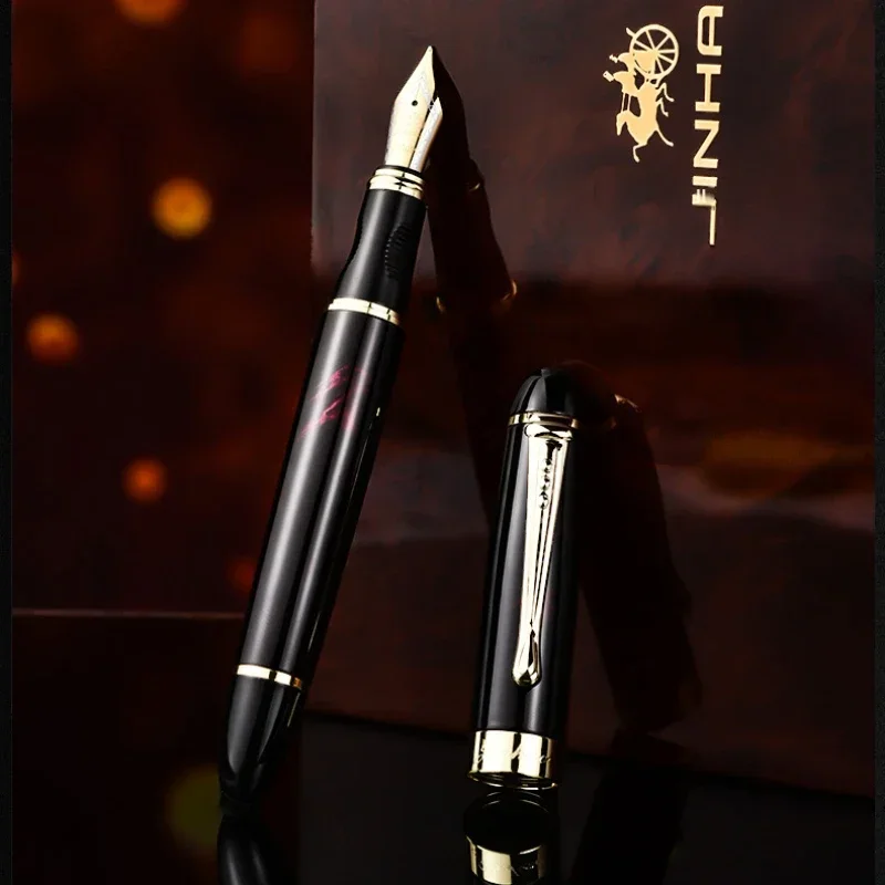 Jinhao X450 Fountain Pen Luxury Elegant Pens 1.0mm Oblique/M Type Fine Iraurita Nib Office School Writing Supplies Stationery