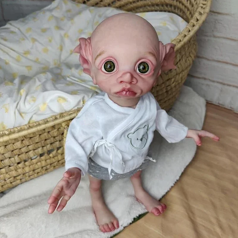 40cm Fariy Elf Reborn Dolls Handmade Reborn Baby Doll Sweet Baby Collectible Art Doll High Quality Handmade Doll
