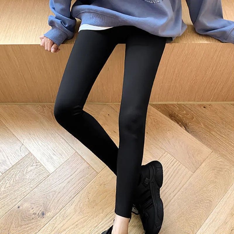 Winter Leggings Tights Women Velvet Legging High Waist Thermal Cashmere Pantyhose Warm Elastic Knitted Thick Slim Stockings 2023