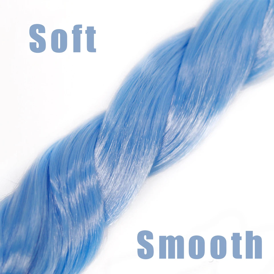 BJD SD Doll 80CM Hair Row Milk Silk Anti-Mohair Wig Fake Hand Hook Transplant Material Doll Wigs smile