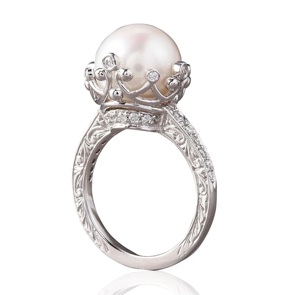CAOSHI Elegant Temperament Proposal Ring for Women Graceful Jewelry for Wedding Ceremony Delicate Design Accessories for Party