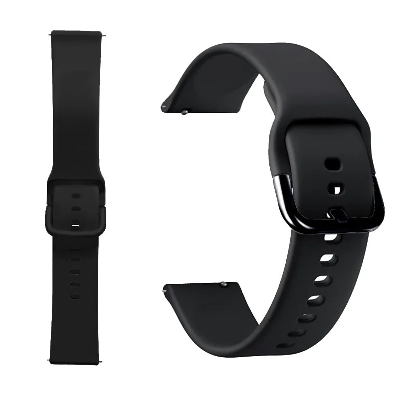 20 22mm Silicone Watch Strap For Huami Amazfit GTR 4 3 Pro 42 47mm Wristband Smartwatch Bracelet GTS 4 2 Mini 2E GTS3 Watchband