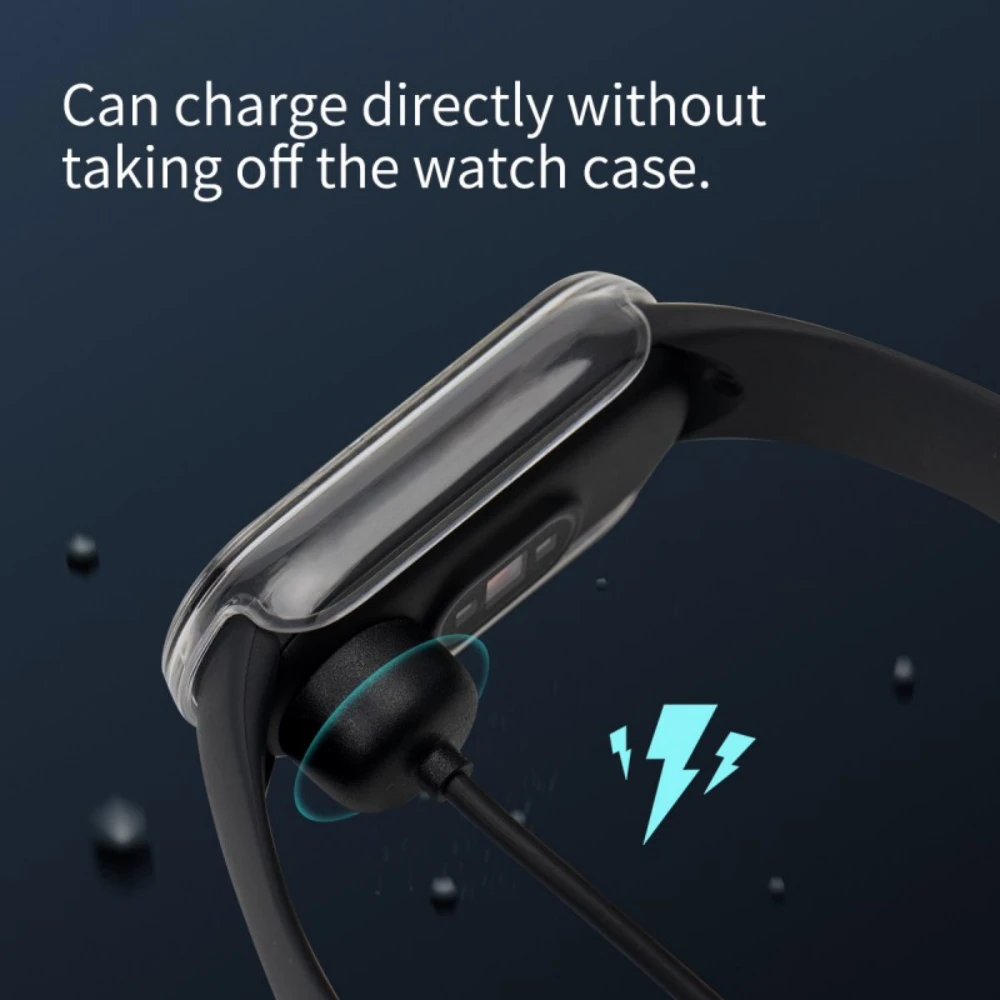 in Screen Protector Film For Xiaomi Mi Band Smart Wristband Full Coverage PC Cover Shockproof Frame Miband Case