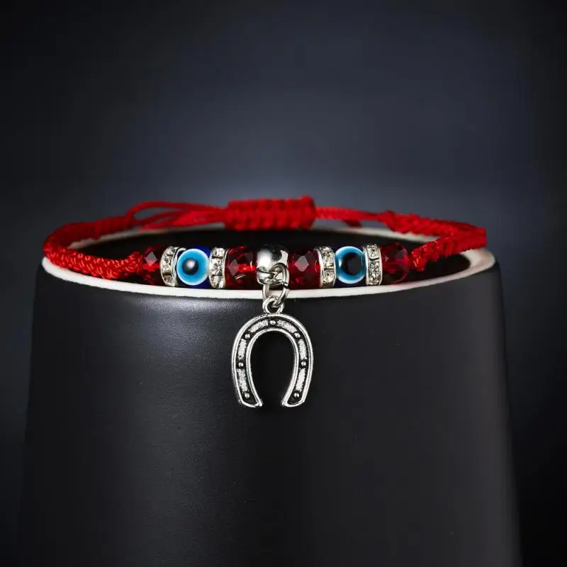 Red String Bracelets Friendship Lucky Jewelry Gift Elephant Bracelet Handmade Classic Animal Bracelet Woman Man Charm Adjustable