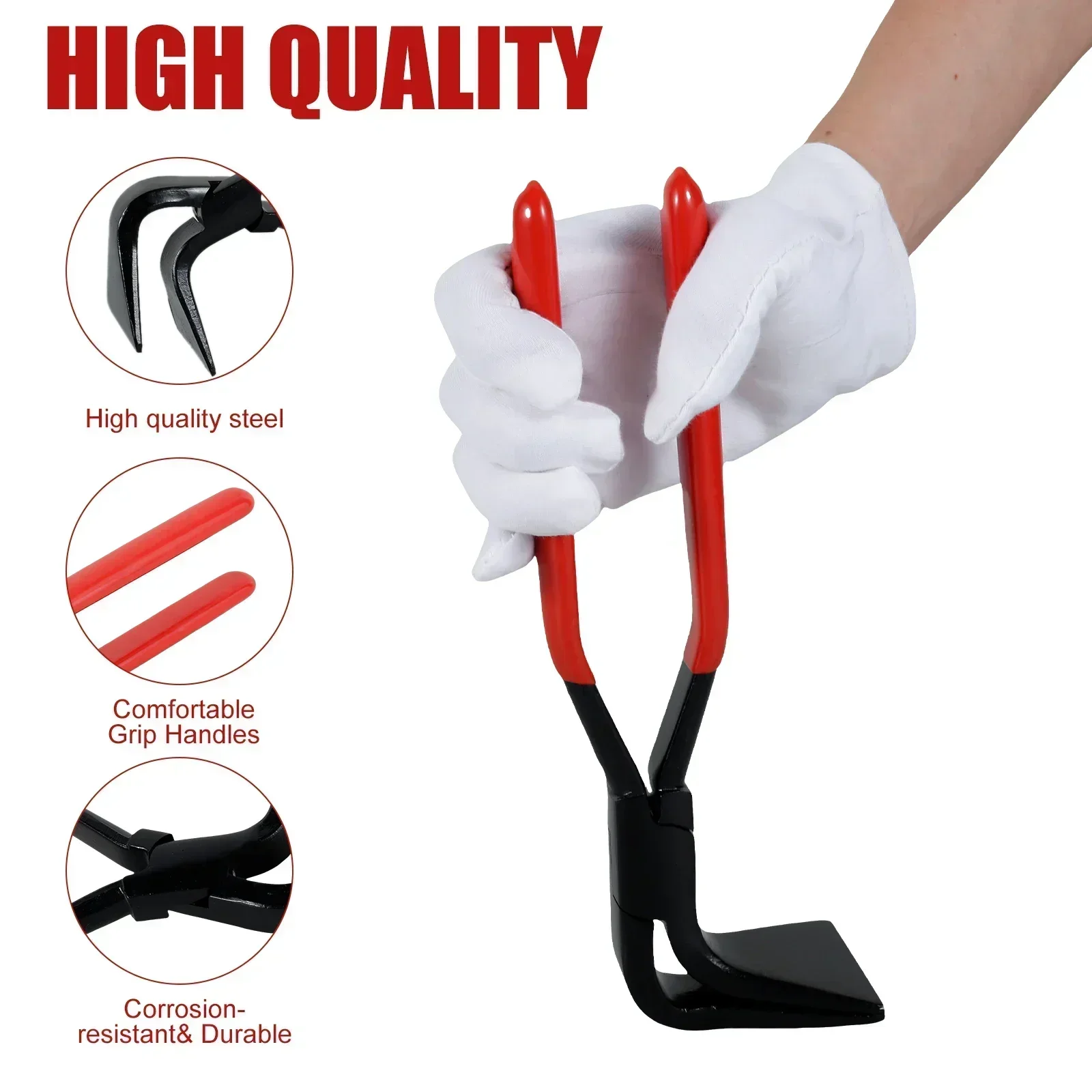 Hand Seamers Metal Steel Sheet Metal Bender Durable Metal Bending and Flattering 2025 Pliers Straight 45°/90° new Sheet Hand Tools