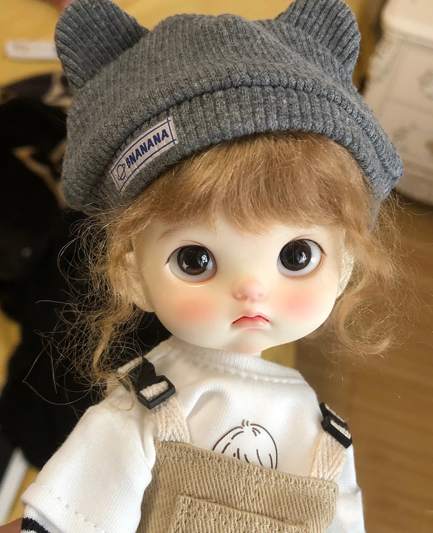 New sd BJD doll wuwu Cute Girl resin toy model 1/6humanoid birthday gift diy put makeup in stock