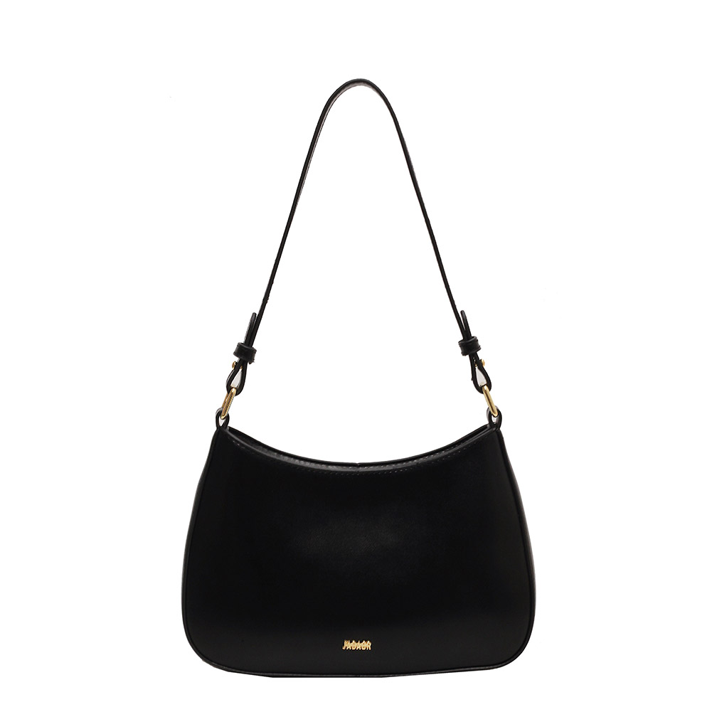 PU Leather Stylish Satchel Bags Large Capacity Women Daily Shoulder Bag Solid Color Vintage Simple Messenger Bag