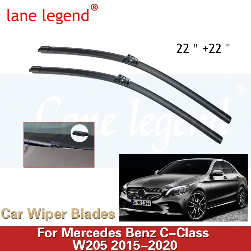 Car 2025 Wiper Blades for Mercedes Benz C-Class W205 new Windscreen Windshield Wipers Car Accessories C-Klasse C180 C200 C220 C250 C300