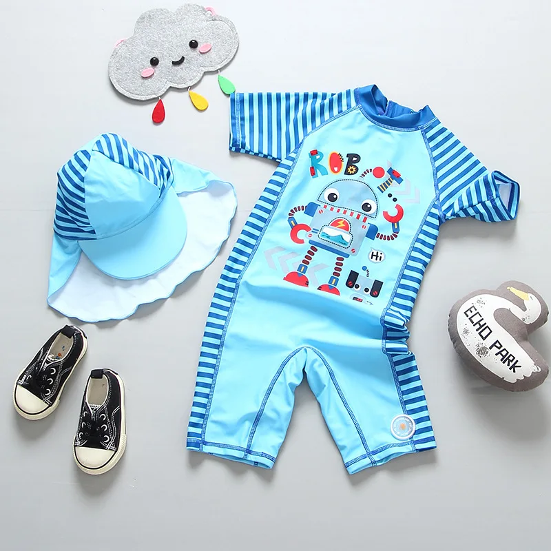 Children's Swimsuit Boys 2023 Shark UV Baby Bathing Suit Boy Kid One Piece Swimming Suit Toddler Boy Swimsuits Baby Swimwear