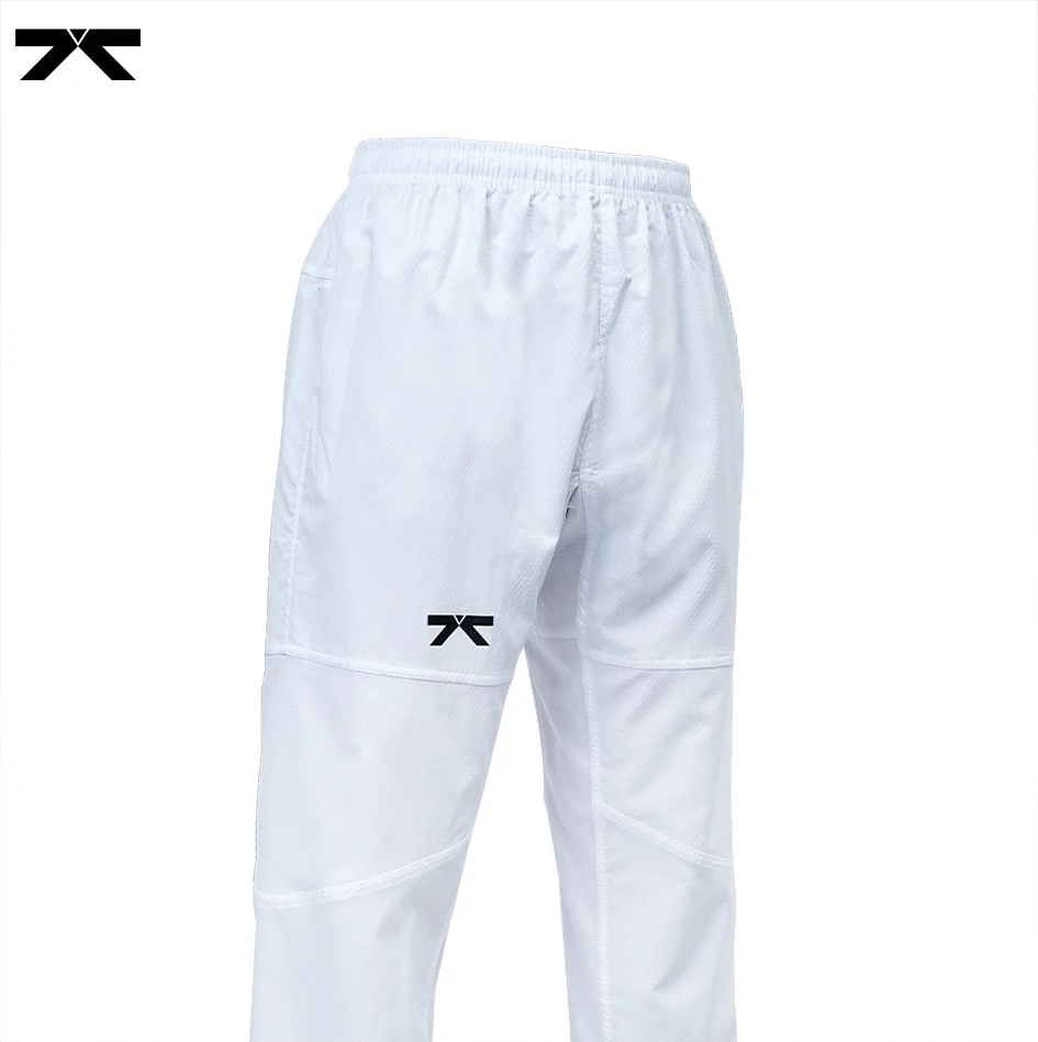 2023 New Children's Taekwondo Pants Adult Sportswear White Men's and Women's Judo Martial Arts Training Pants