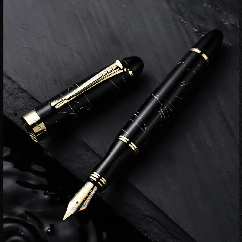 Jinhao X450 Fountain Pen Luxury Elegant Pens 1.0mm Oblique/M Type Fine Iraurita Nib Office School Writing Supplies Stationery