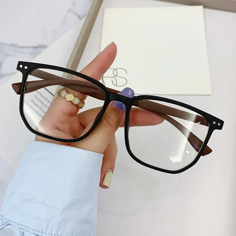 Transparent Computer Glasses Frame Women Men Anti Blue Light Eyewear Blocking Optical Spectacle Eyeglass Square