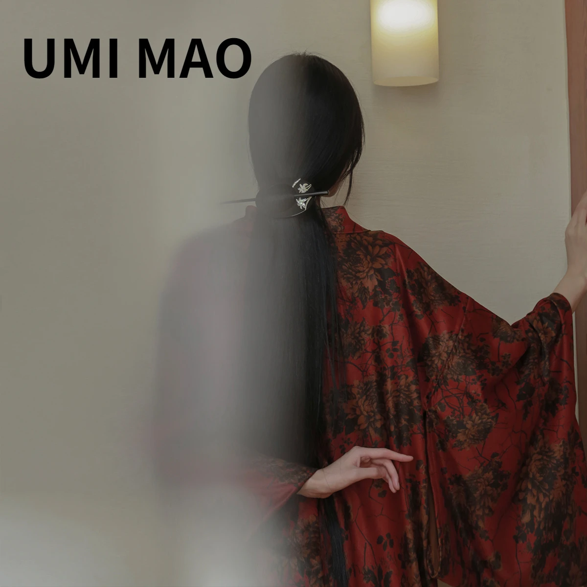 UMI MAO Yamamoto Chinese Style new Hanfu Spring Summer Homemade Japanese Style 2025 Long-sleeved Floral Print Cardigan Jacket Female Y2K