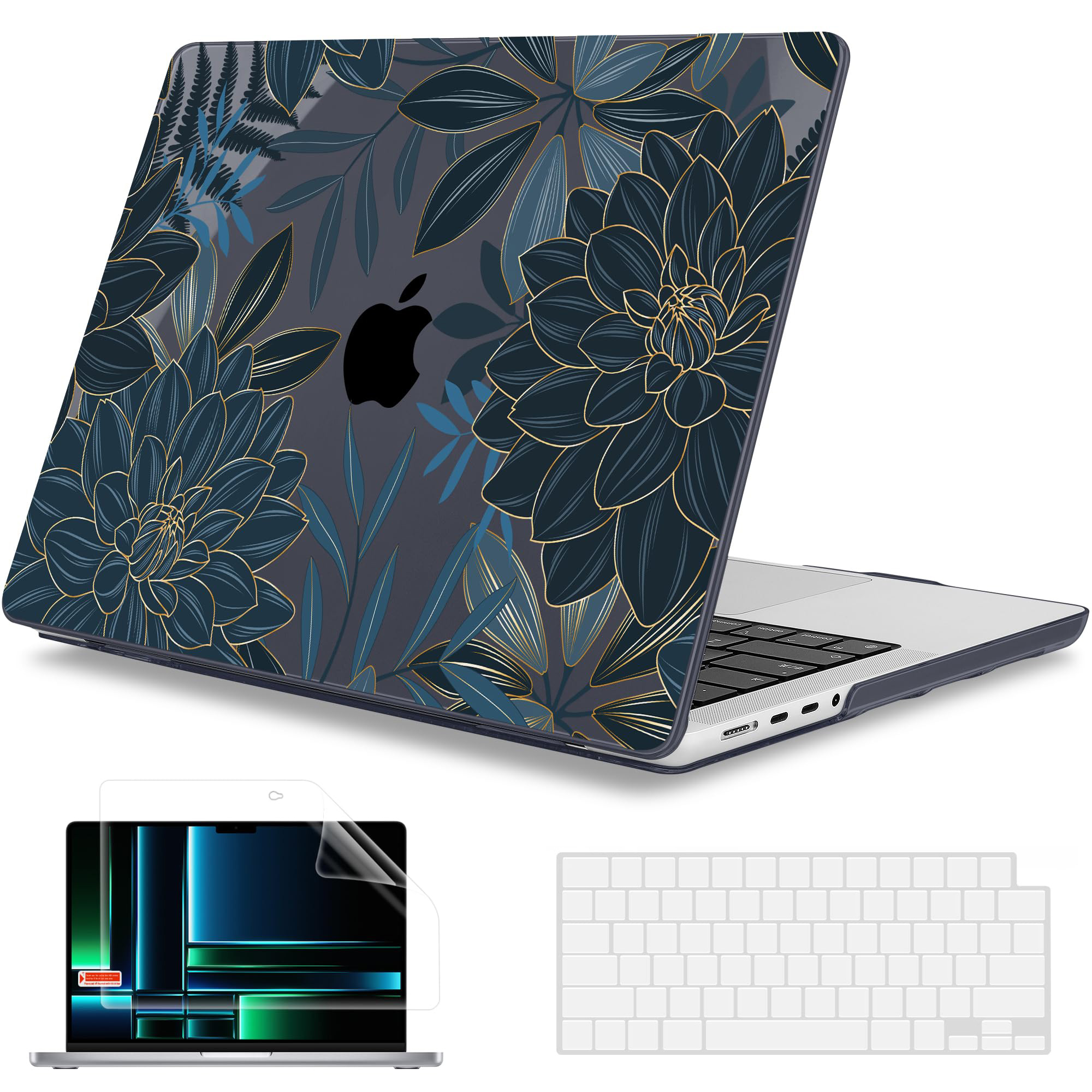 Laptop Cases for Macbook Pro 14 Case M2 A2779 A2991 2023 Pro 16 Cover M3 M1 Mac Book Air 13 Case 2022 13.6 A2681 Air 15.3 A2941