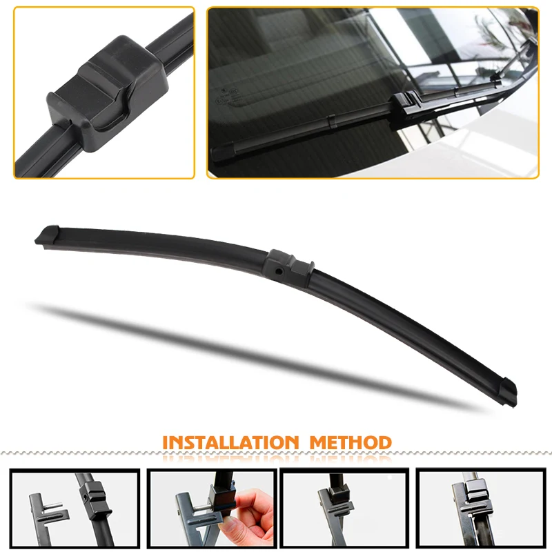 Wiper Blade Front Car Window Windscreen Windshield Wipers Blades ddmysmile Auto Accessories For Audi TT 1 8N 21"+21" 2003-2006 Smile 21"