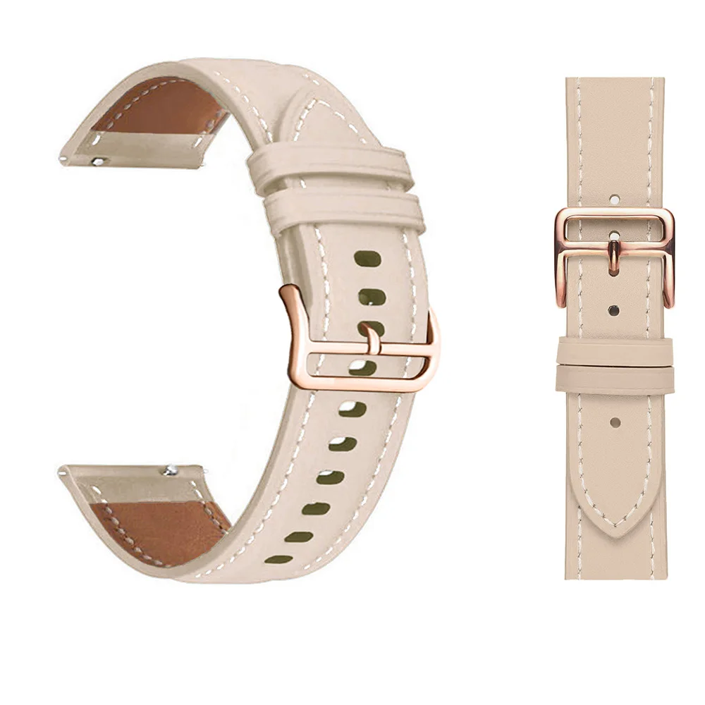 20mm Bracelet Strap Watchband For Huawei Watch GT2 GT 3 42mm GT 2 3 Pro 43mm Smartwatch Leather Wristband Girls Women Accessory