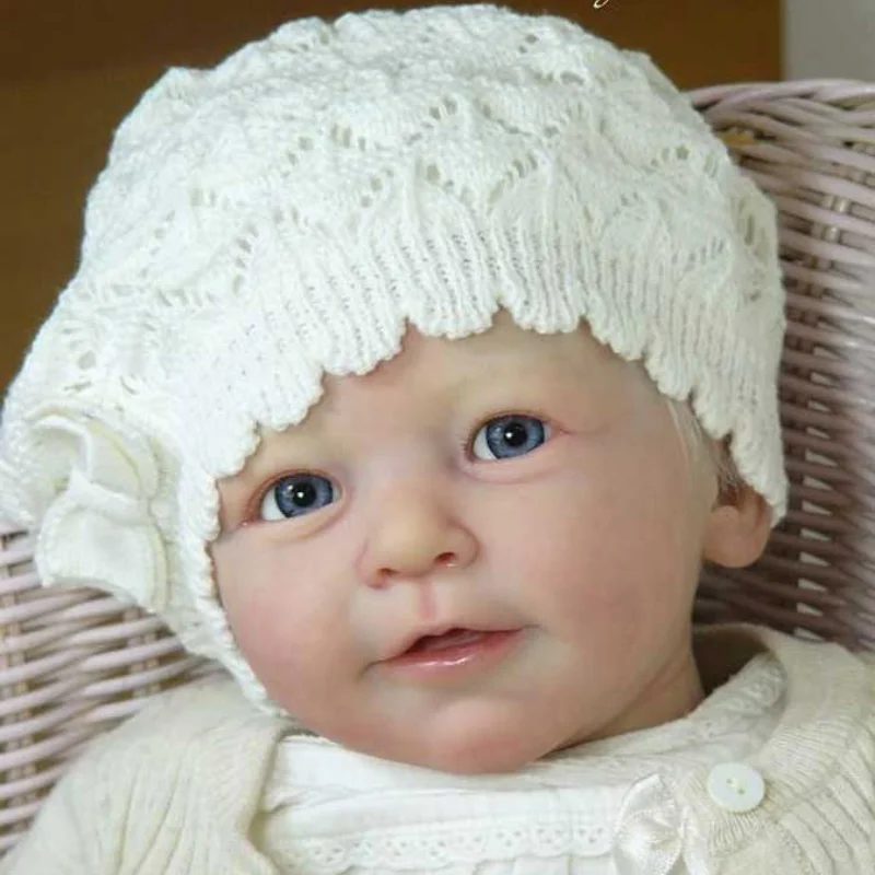 Little Lisa Reborn Baby Doll Accessories DIY Blank Kit Vinyl Model 17" UNFINISHED Doll Kit Blank Unpainted Molds DIY Toy