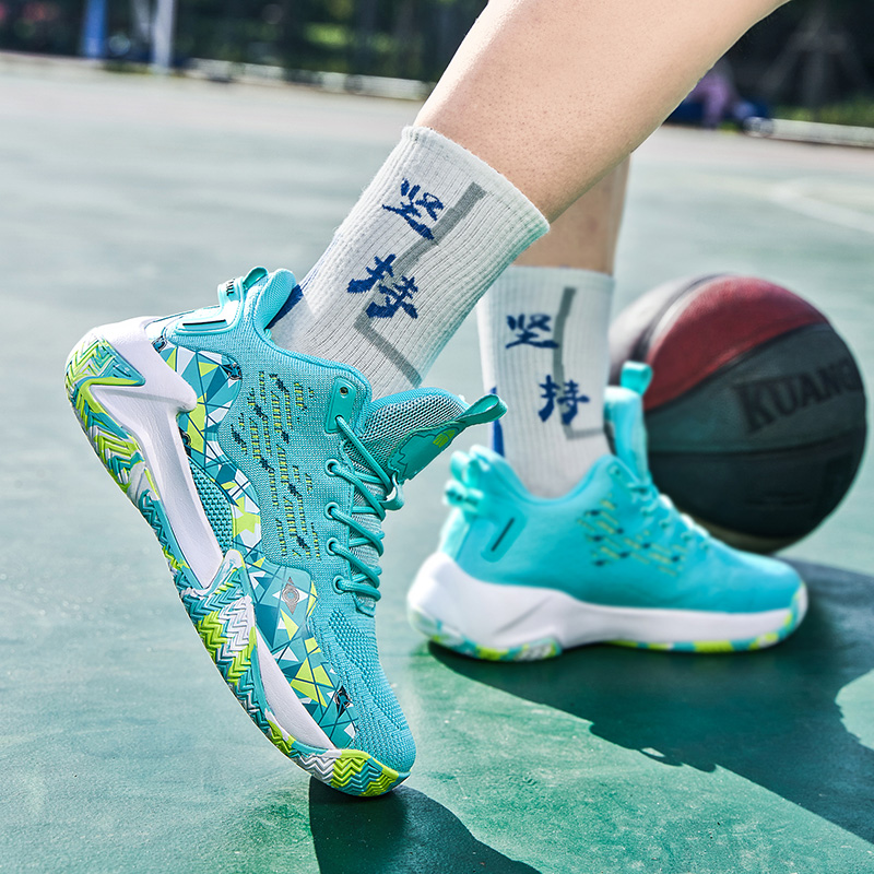 Big Size 48 Men Basketball Shoes Breathable Cushioning Non-Slip Wearable Sports Shoes Gym Training Athletic Basketball Sneakers