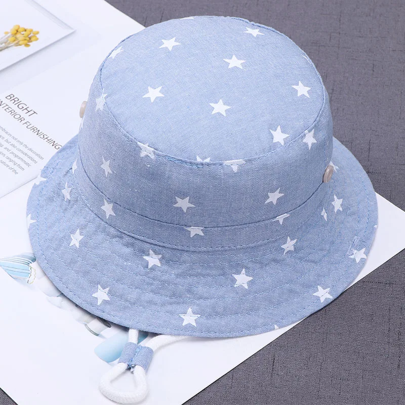 Children 2025 Summer Hats Kids Star Sun Caps For Boys And Caps New Baby Fisherman Hat 6 new months to 8 years