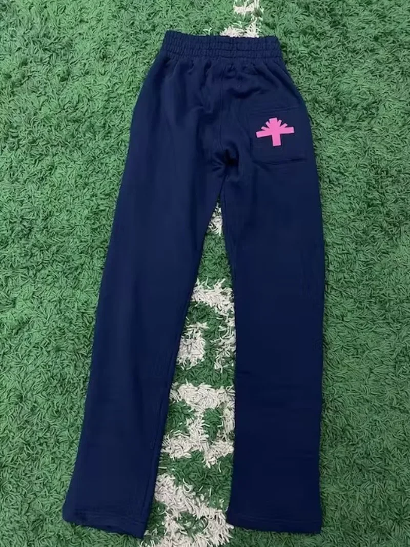 Vertabrae Pants Hip Hop Rock Letter Pattern Printed Loose Casual Pants for Men Women Street Harajuku New Trousers Jogging Pants