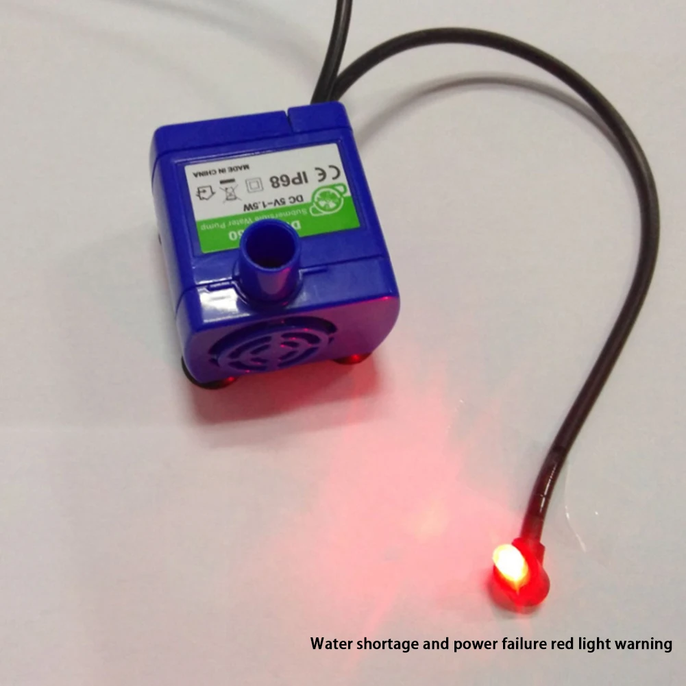 Pet Water Dispenser Water Pump USB DC DR-DC160 Water Pump Fish Tank Submersible Bottom Suction Pump for Aquarium