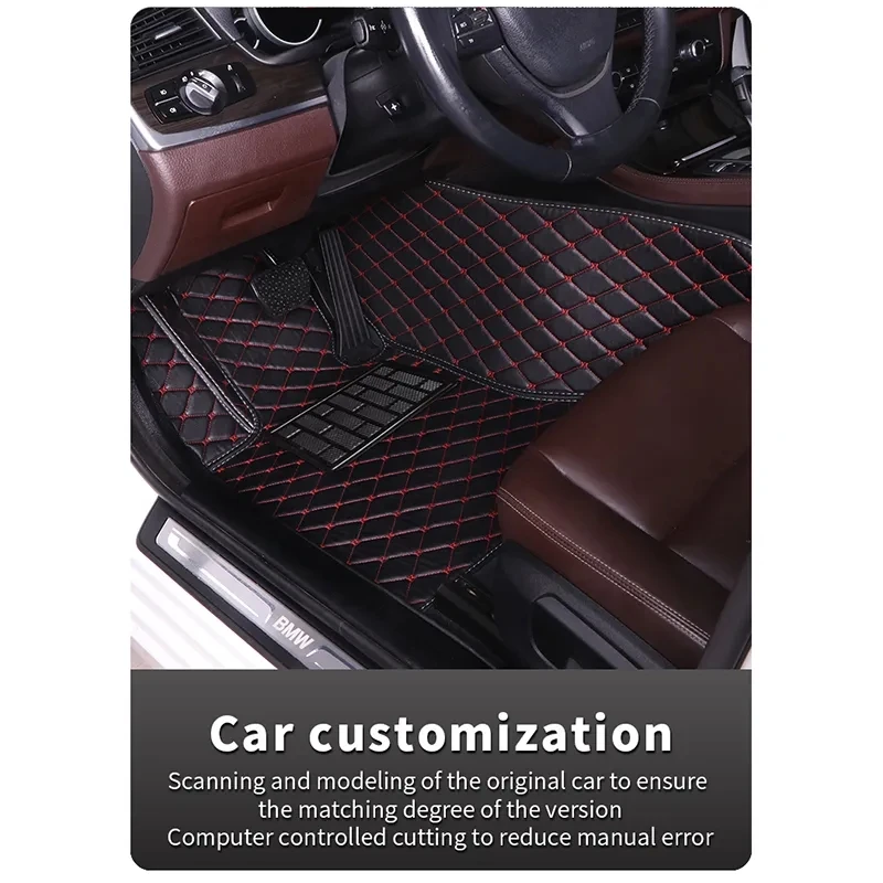 LHD Car Floor Mats For Acura RDX 2018 2017 2016 2015 2014 2013 2012 2011 2010 Auto Interior Accessories 2025 Waterproof new Leather Rugs
