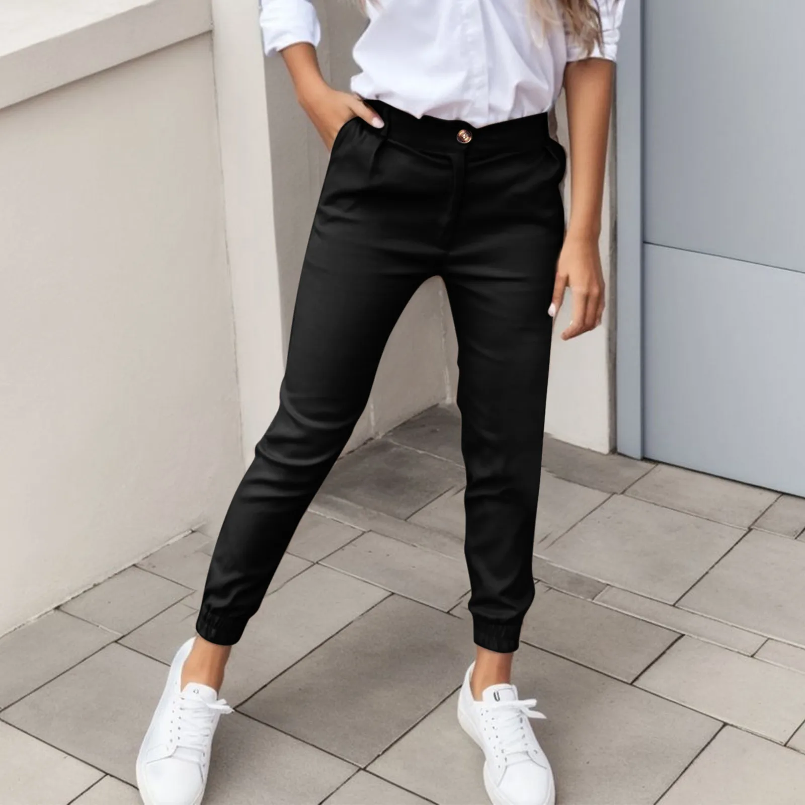 Slim 2025 Skinny High Waist Elastic Pencil Pants Overiszed new Women Ankle-length Trousers Casual Spring 2024 Office Formal Pantalon