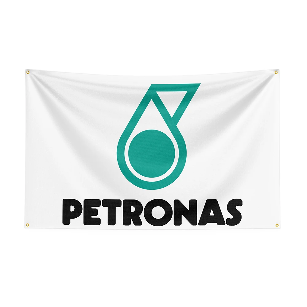 2025 new 90x150cm Petronas Flag Polyester Printed Oil Banner For Decor
