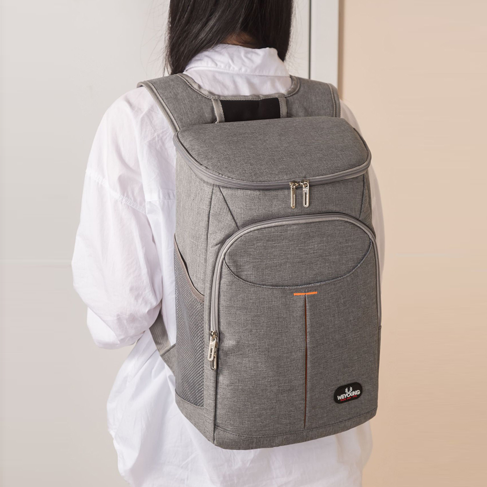 20L Cooler Backpack Portable Travel Beach Picnic Bags Leak-proof Ice Beer Food Storage Backpack Waterproof for Men and Women d7816