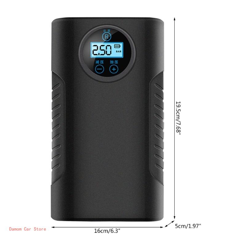 Air Compressor Electric Air For Car Portable Digital Tyre Inflator 150PSI