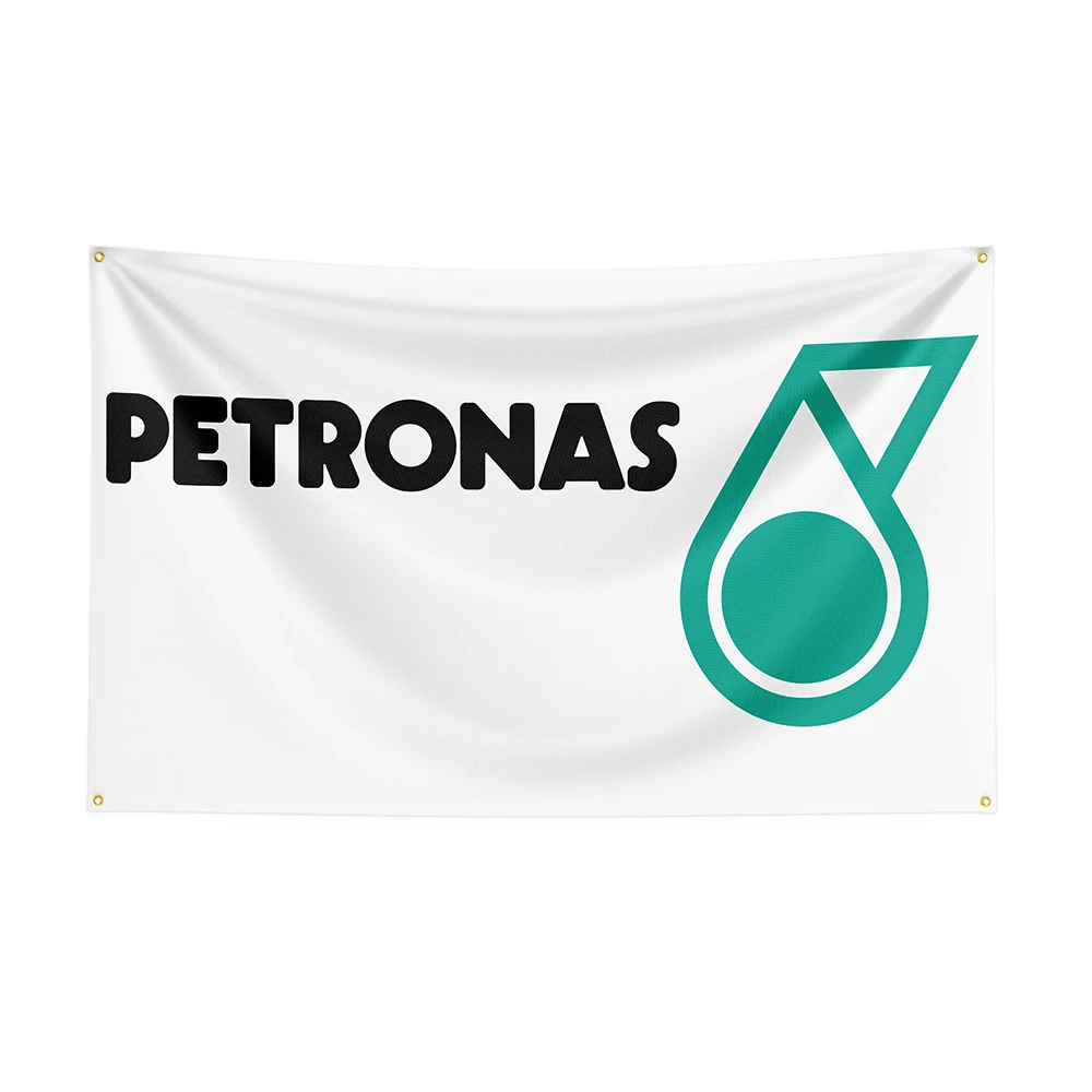 2025 new 90x150cm Petronas Flag Polyester Printed Oil Banner For Decor