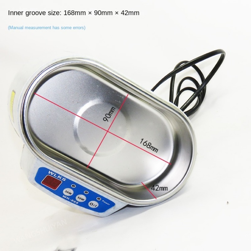 500ml Digital Ultrasonic Cleaner Ultrasonic Bath Jewelry Glasses Circuit Board Cleaning Machine Ultrasound Jewelry Cleaner