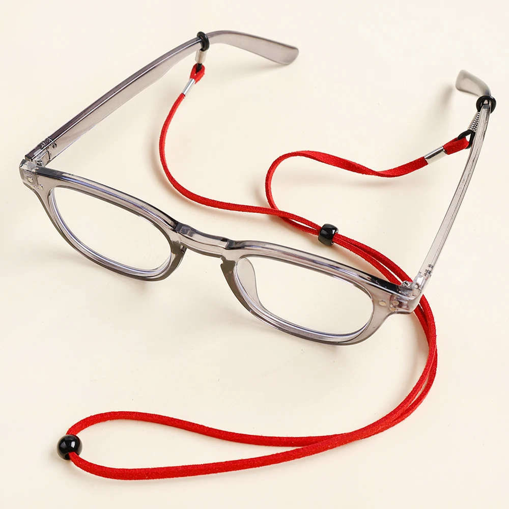 Women Men 2025 new Leather High Elasticity Anti-slip Sunglasses Lanyard Strap Eyeglass Reading Glasses Chain Cord Holder Glasse Necklace