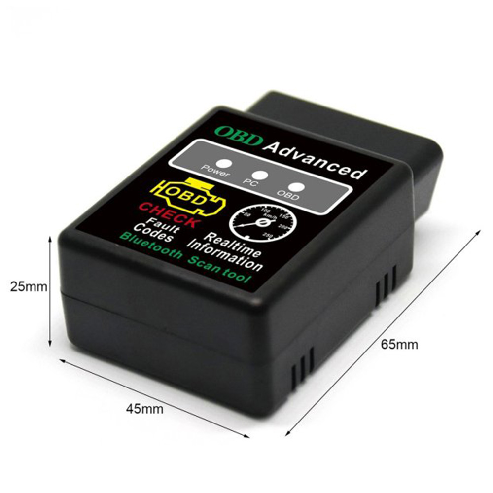 PCS Bluetooth V Mini Elm obd scanner OBD car diagnostic tool code reader For Android Windows Symbian English