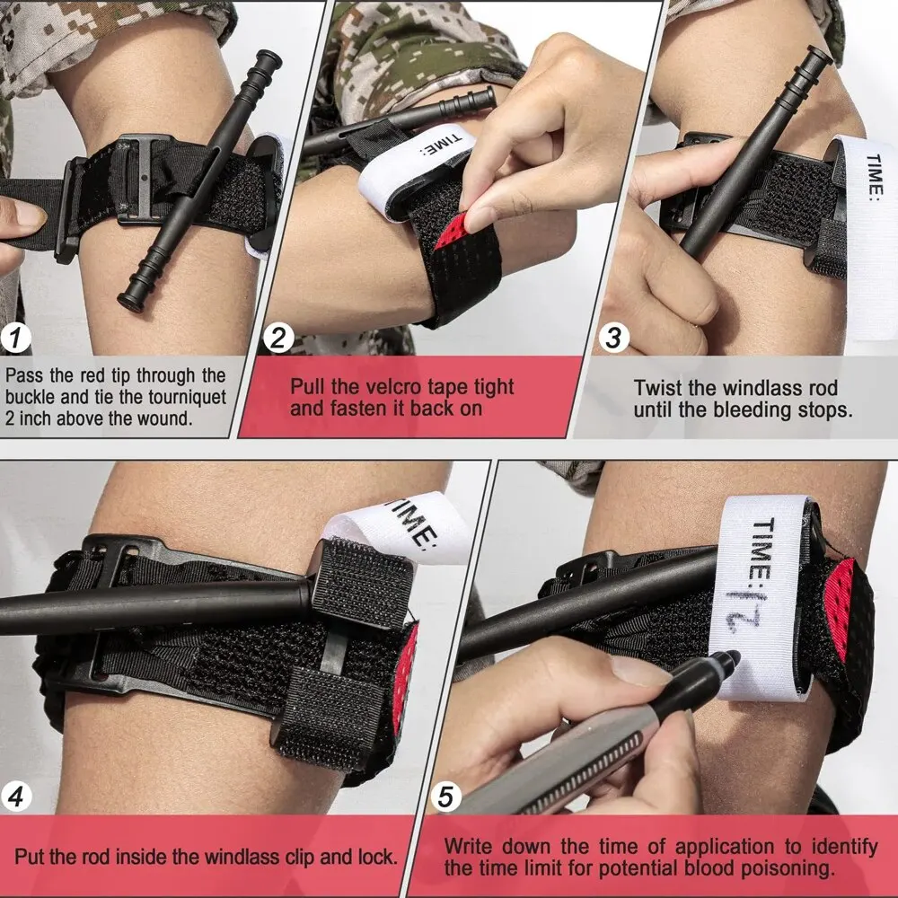Military Tourniquet Survival Tactical Combat Tourniquets Spinning Medical Emergency Strap Trauma Belt Outdoor Exploration