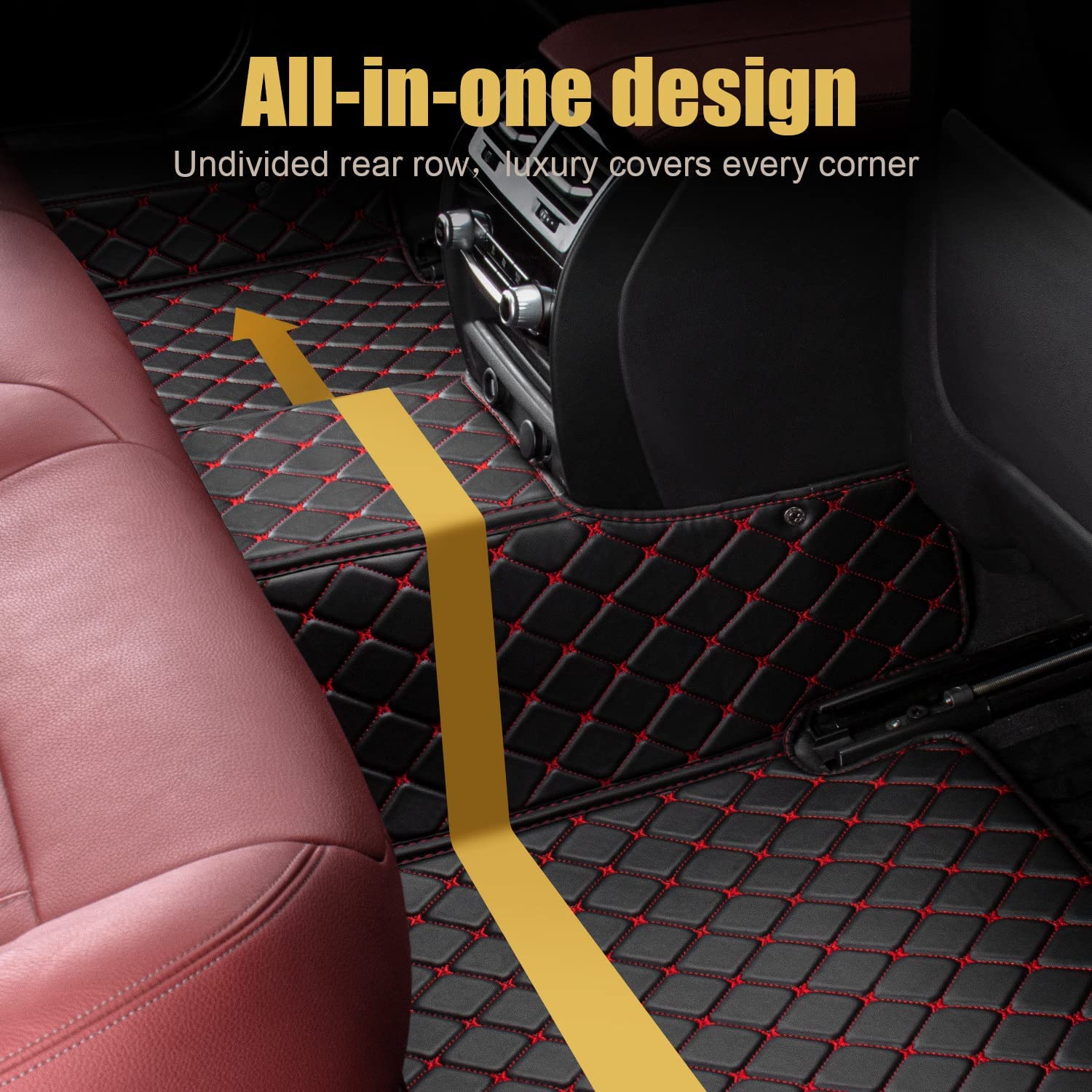 Custom Automotive Floor For Honda Civic 8th gen 2006 2007 2008 Auto Leather Men Women Car Mats Full Coverage