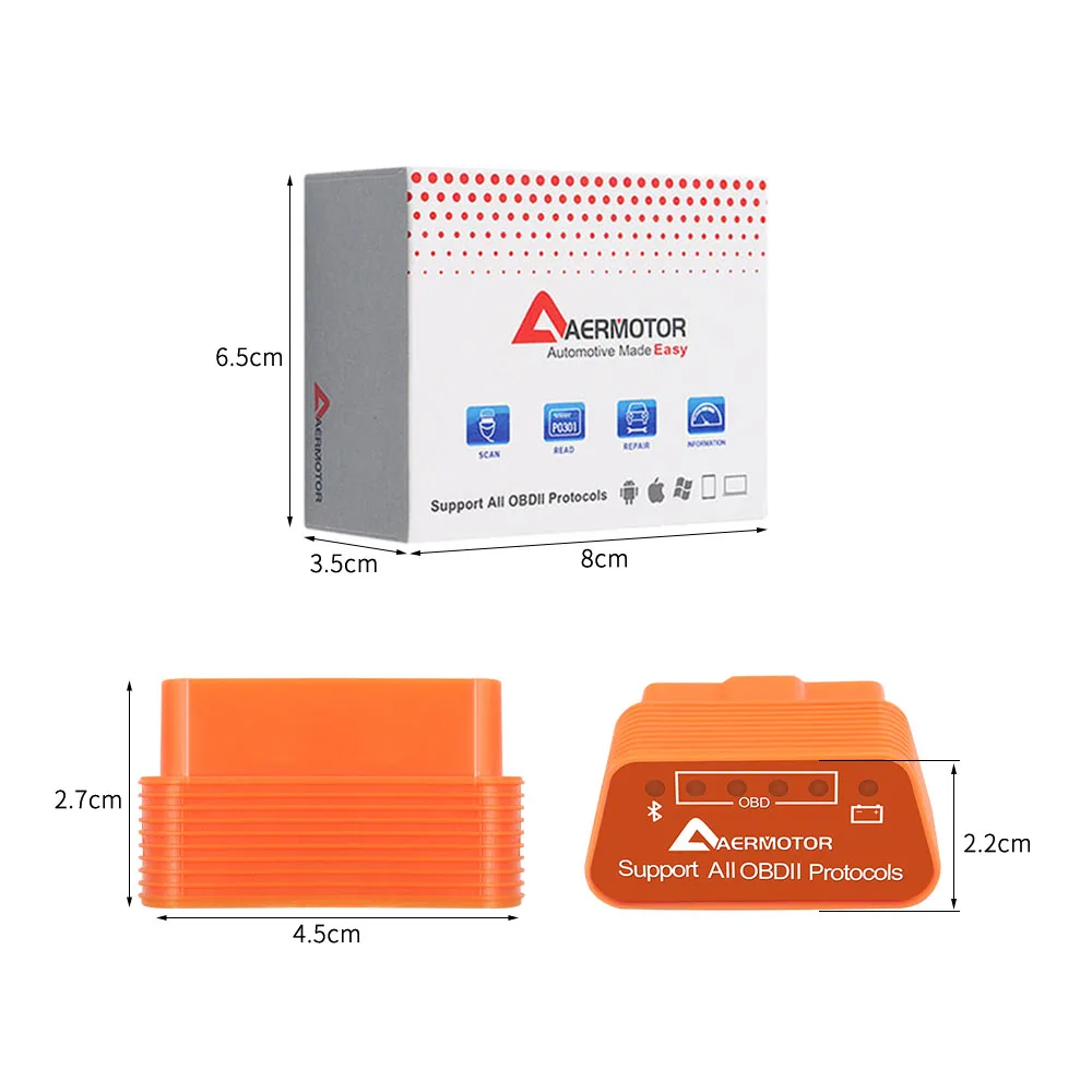 Code Reader Viecar Bluetooth 4.0 new Viecar OBD2 ELM327 Bluetooth 4 Viecar 2025 OBD Car Radar Detector Viecar-Bluetooth-4.0 Auto Scanner