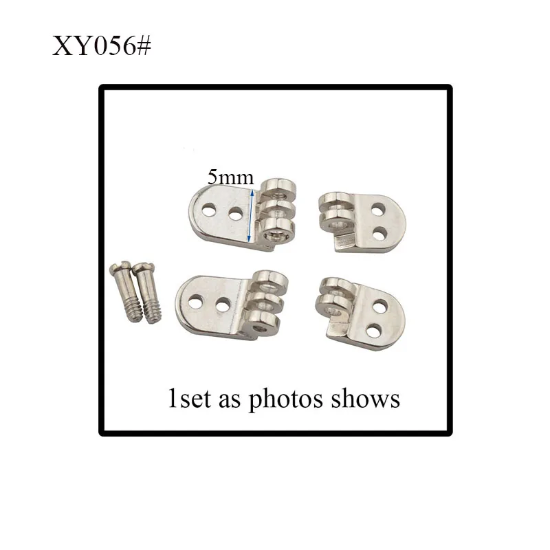 10sets Eyeglasses Hinge Plastic Frames Acetate Sunglasses Wooden Glasses Repair Replacement Parts Accessory