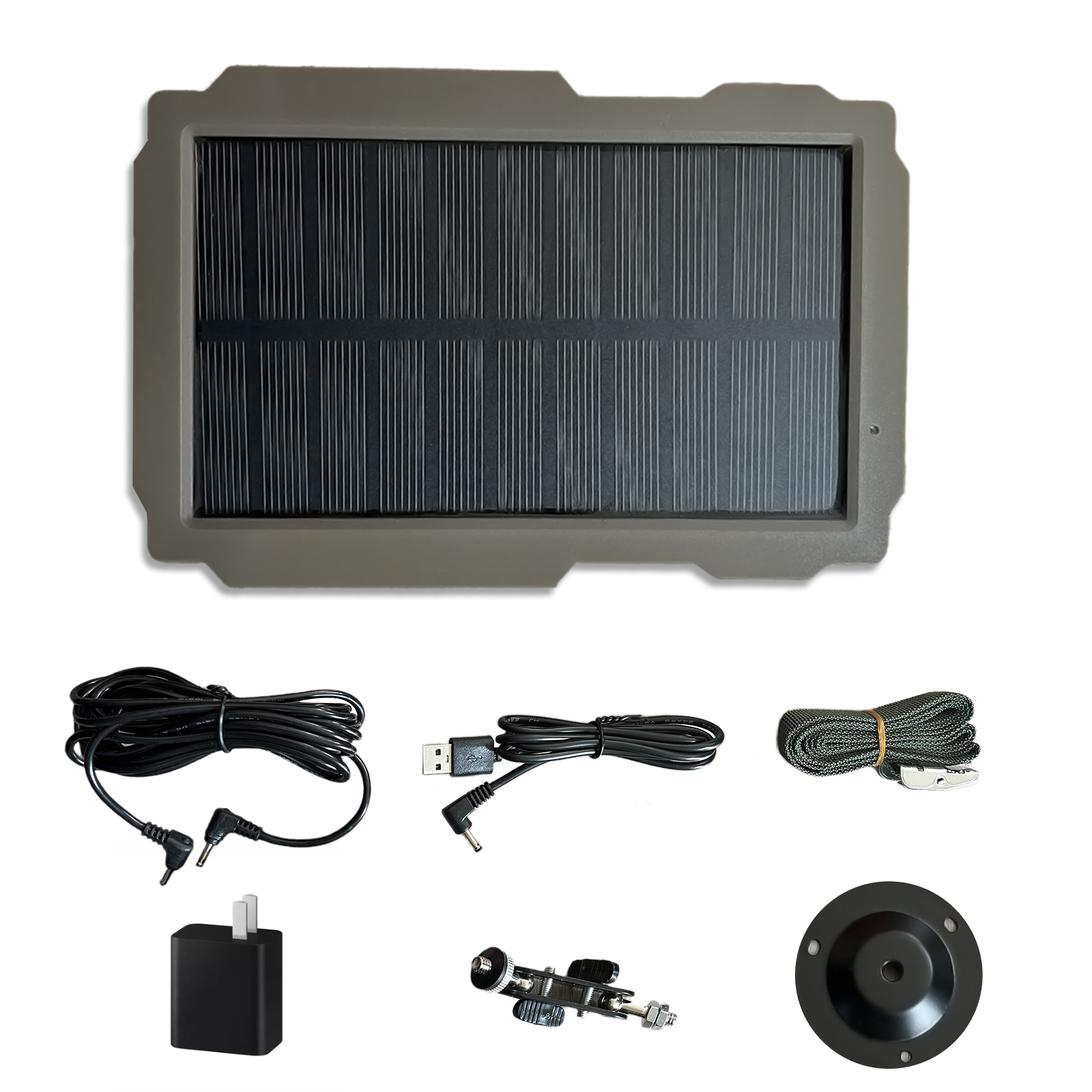 Tomshoo Trail Game Camera Solar Panel Kit 3000mAh 6V-12V Rechargeable Solar Charger for Hunting Camera Hunting Acessories 1f079 5 bf229